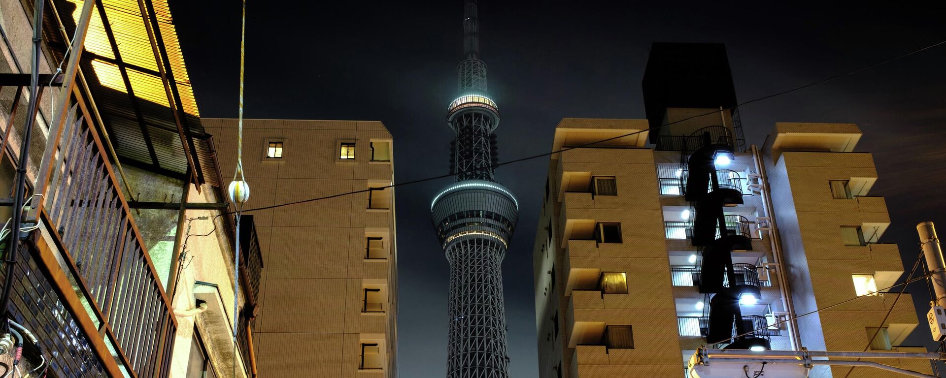 Các tòa nhà dân cư gần tháp truyền hình Tokyo Skytree - Sputnik Việt Nam, 1920, 06.06.2022
