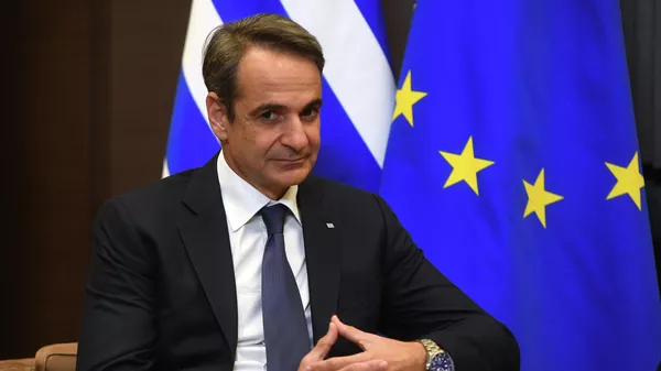 Thủ tướng Hy Lạp K. Mitsotakis tại Sochi - Sputnik Việt Nam