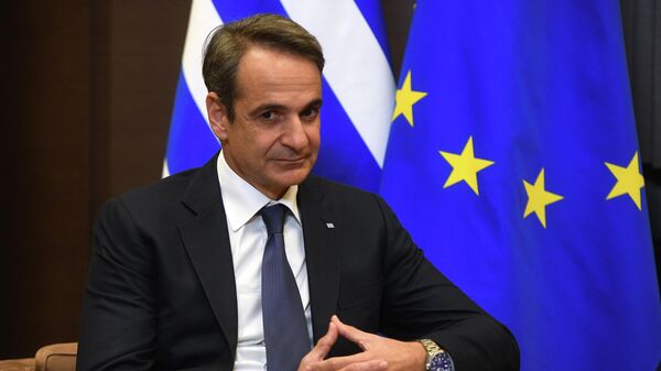 Thủ tướng Hy Lạp K. Mitsotakis tại Sochi - Sputnik Việt Nam