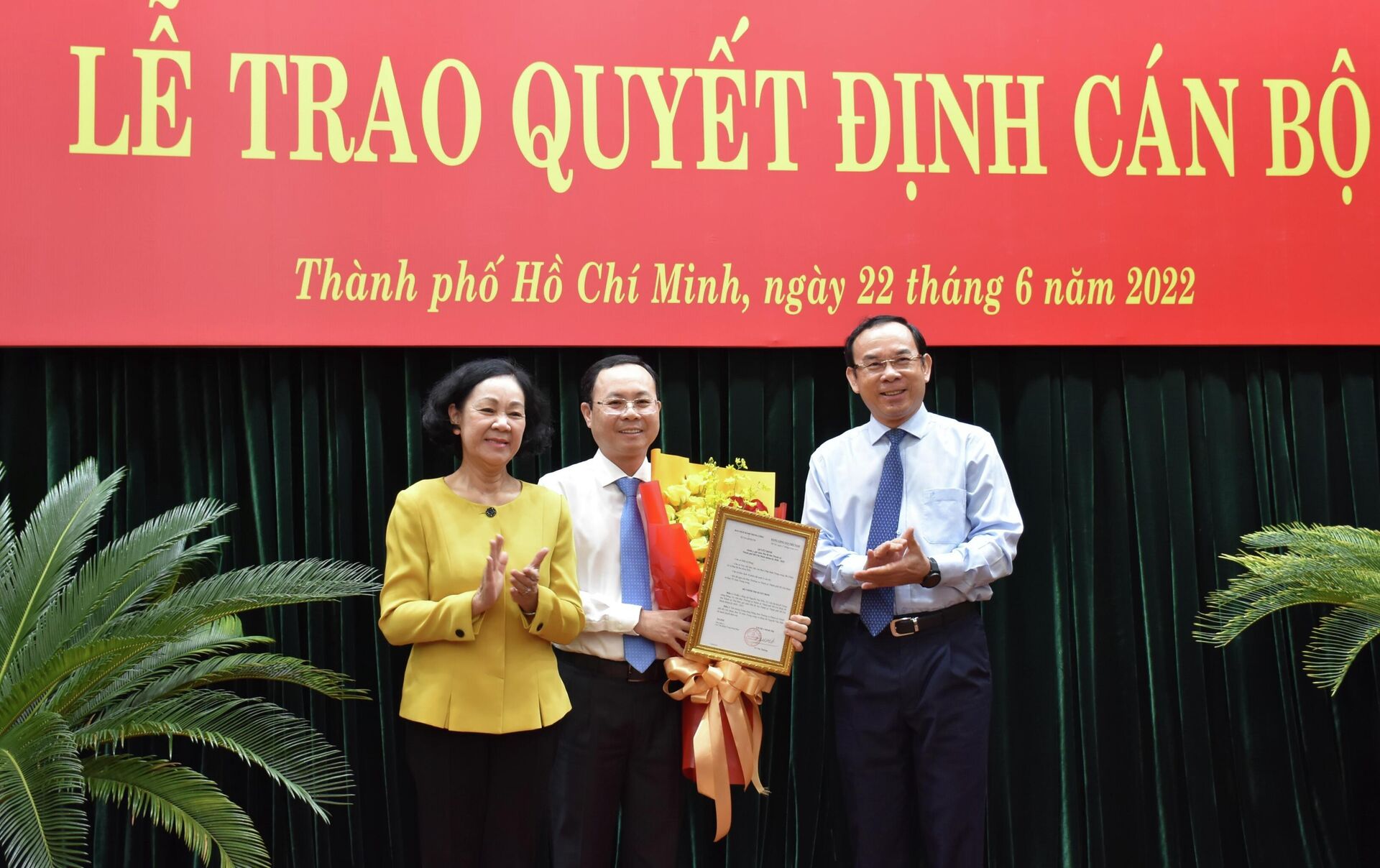 Đồng chí Nguyễn Văn Hiếu giữ chức Phó Bí thư Thành ủy Thành phố Hồ Chí Minh - Sputnik Việt Nam, 1920, 22.06.2022