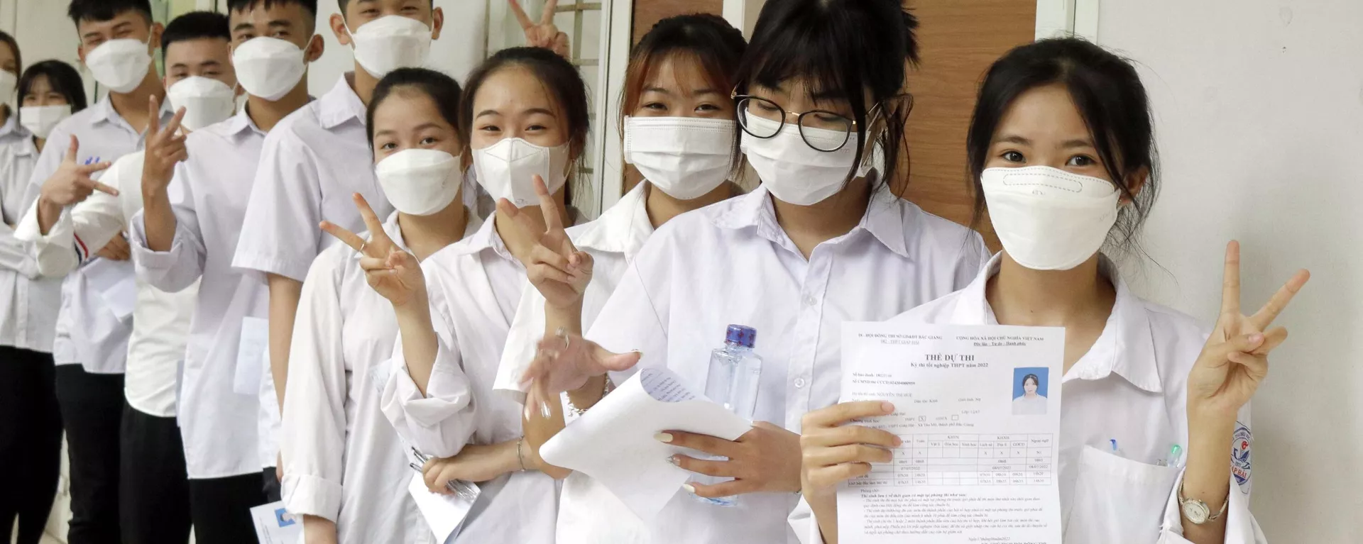 Kỳ thi tốt nghiệp THPT 2022: Hơn 20.600 thí sinh Bắc Giang bước vào môn thi đầu tiên - Sputnik Việt Nam, 1920, 07.07.2022