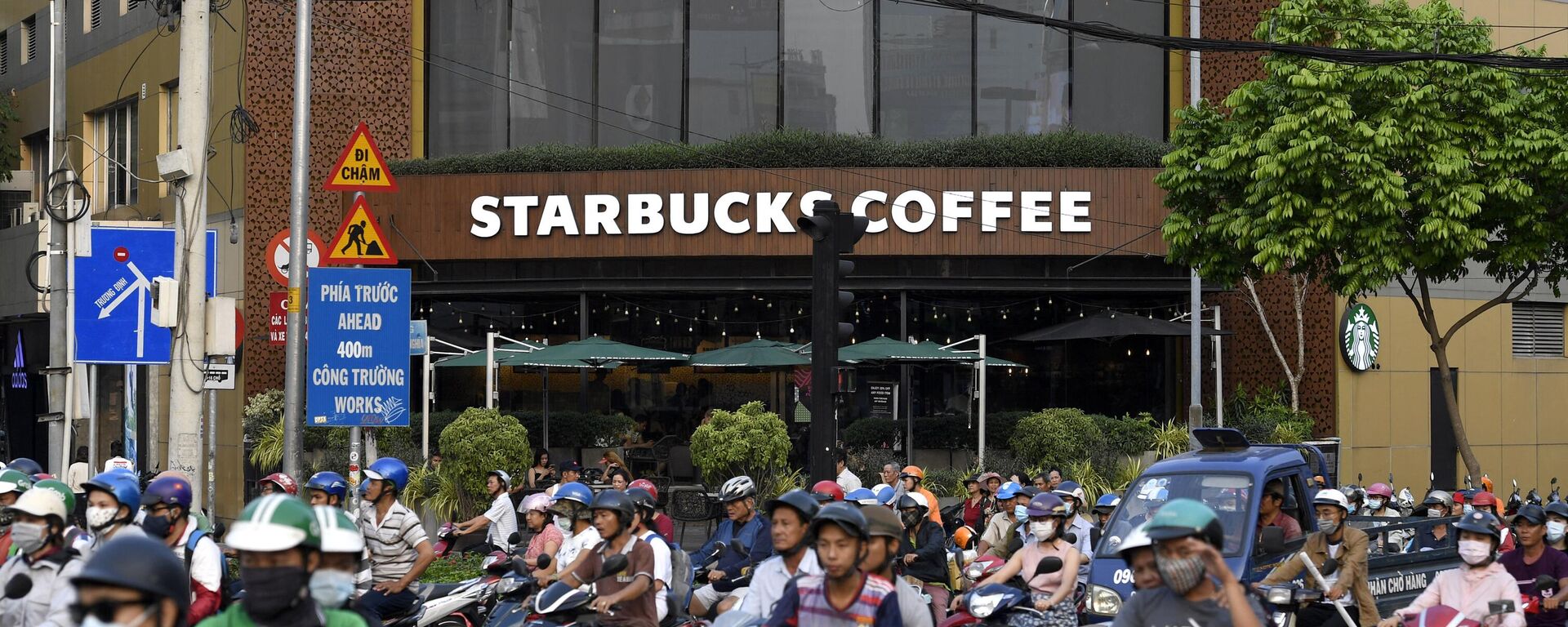 Quán cà phê Starbucks ở TP.HCM - Sputnik Việt Nam, 1920, 17.07.2022