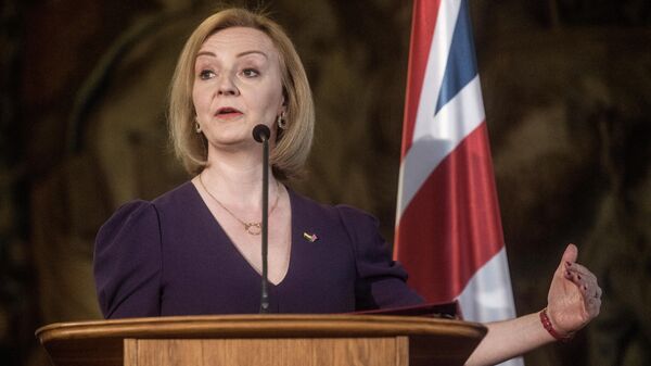 Ngoại trưởng Anh Elizabeth Truss - Sputnik Việt Nam