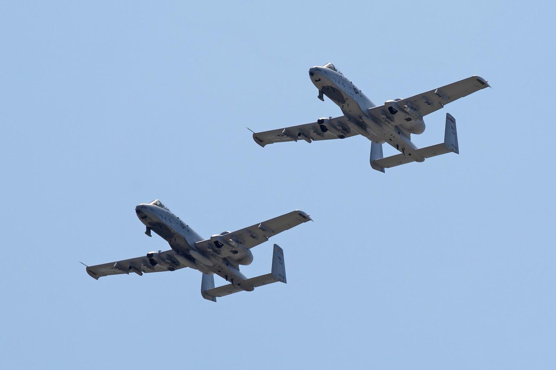 Máy bay cường kích A-10 Thunderbolt II của Không quân Mỹ - Sputnik Việt Nam, 1920, 25.07.2022