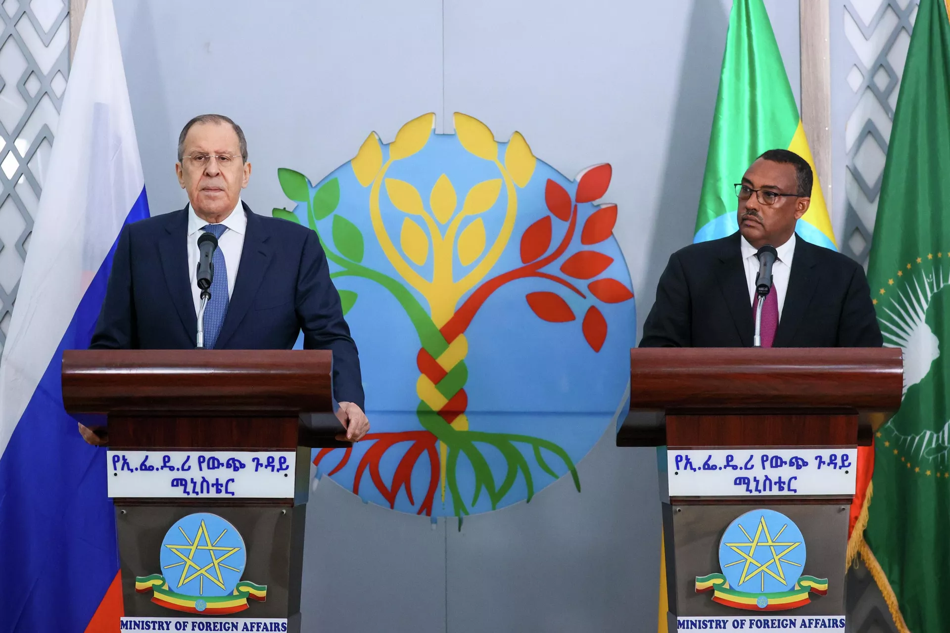Chuyến thăm của Ngoại trưởng Nga Sergei Lavrov tới Ethiopia Chuyến thăm của Ngoại trưởng Nga Sergei Lavrov tới Ethiopia - Sputnik Việt Nam, 1920, 29.07.2022