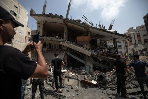 Sự tàn phá sau những đòn tấn công của Israel vào Dải Gaza. - Sputnik Việt Nam