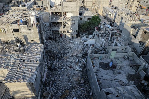 Sự tàn phá sau những đòn tấn công của Israel vào Dải Gaza. - Sputnik Việt Nam