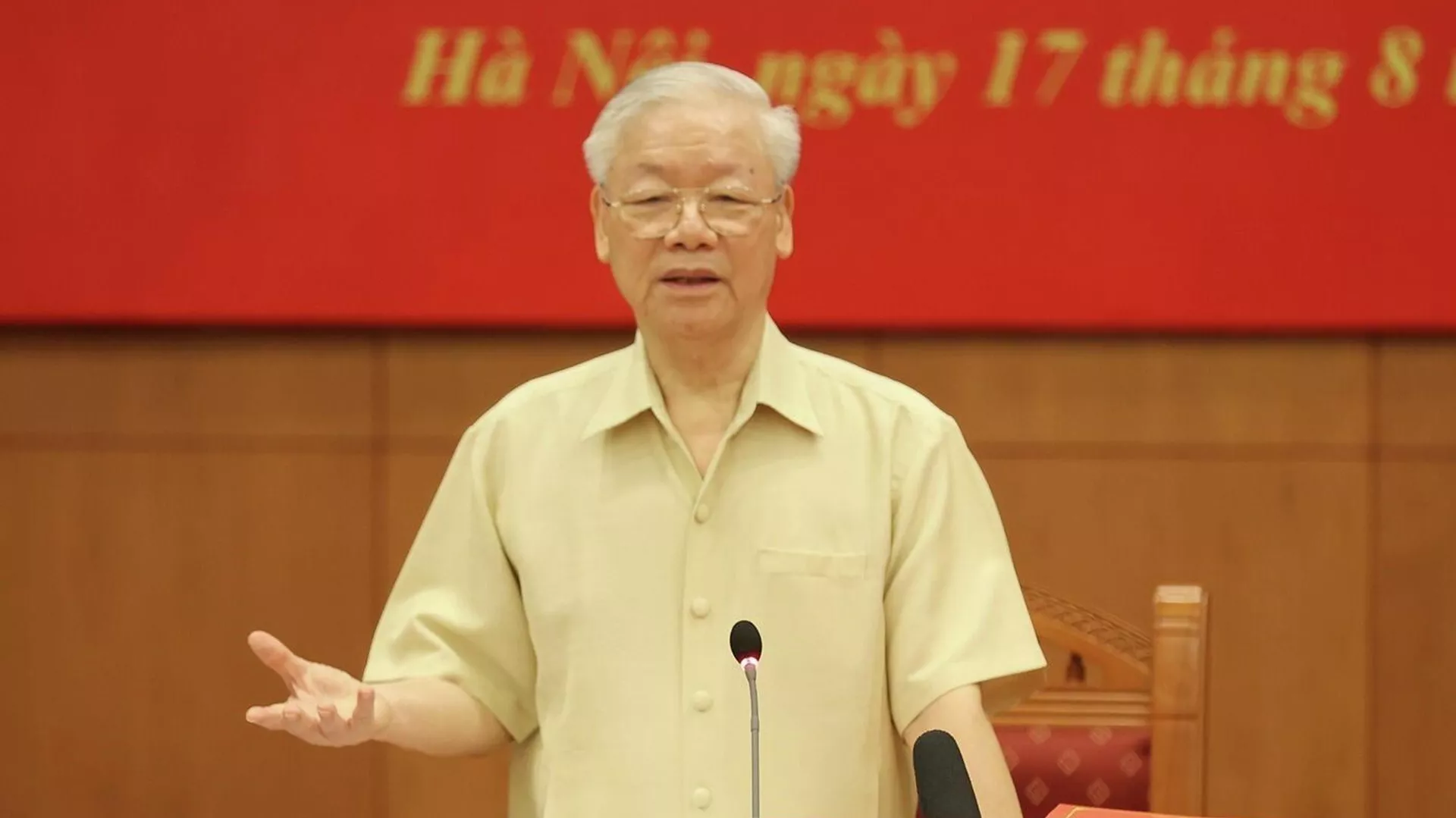 Tổng Bí thư Nguyễn Phú Trọng chủ trì Phiên họp thứ 22 Ban Chỉ đạo Trung ương về phòng, chống tham nhũng, tiêu cực 