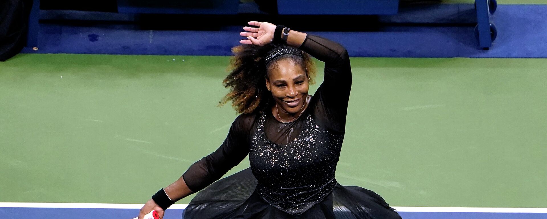 Tay vợt Serena Williams tại US Open - Sputnik Việt Nam, 1920, 30.08.2022