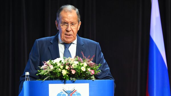 Cuộc gặp của Bộ trưởng Ngoại giao Nga Sergei Lavrov với các sinh viên và giáo viên của MGIMO - Sputnik Việt Nam