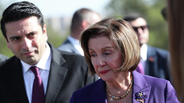 Chủ tịch Hạ viện Hoa Kỳ Nancy Pelosi ở Yerevan - Sputnik Việt Nam