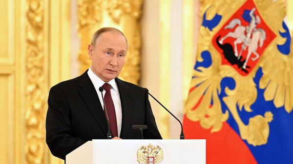 Tổng thống Nga V. Putin - Sputnik Việt Nam