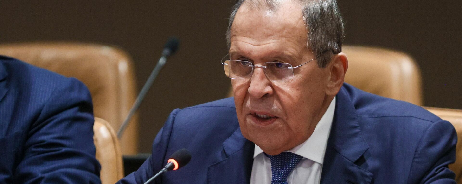 S. Lavrov bên lề khóa họp lần thứ 77 của Đại hội đồng LHQ - Sputnik Việt Nam, 1920, 22.09.2022