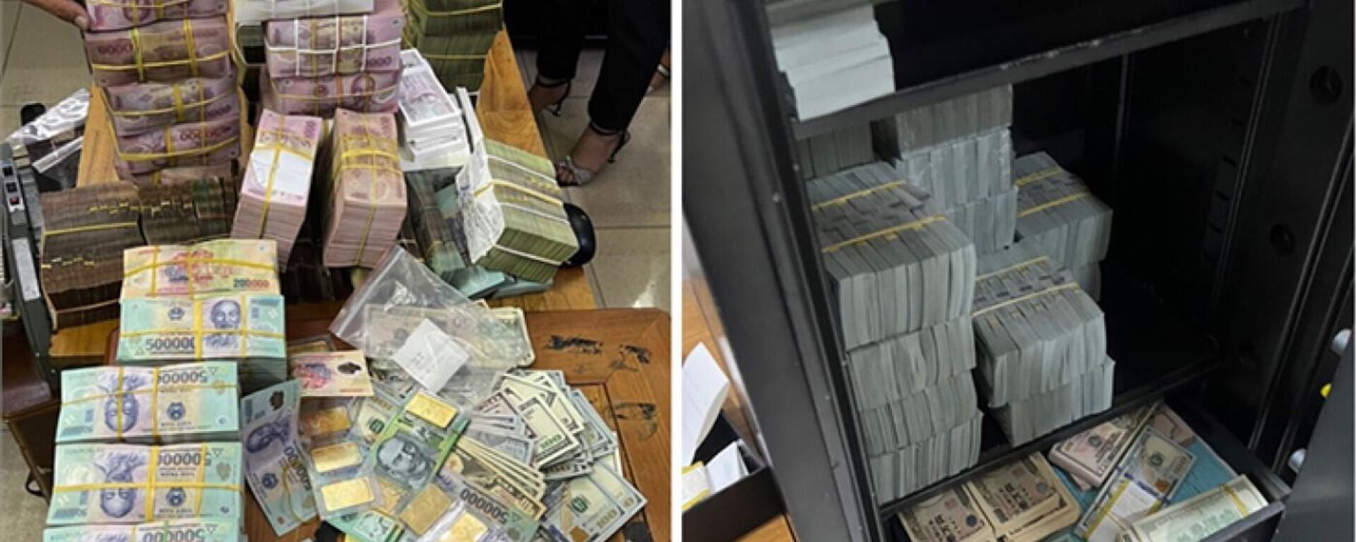 Cục Cảnh sát kinh tế Bộ Công an chủ trì, phối hợp với các đơn vị nghiệp vụ của Bộ Công an, Công an Thành phố Hồ Chí Minh và Công an tỉnh Tây Ninh bắt giữ đường dây buôn lậu, vận chuyển trái phép vàng, ngoại tệ qua biên giới Việt Nam - Campuchia - Sputnik Việt Nam, 1920, 04.08.2025