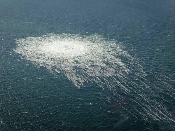 Vị trí rò rỉ khí trên đường ống dẫn khí Nord Stream 2 - Sputnik Việt Nam