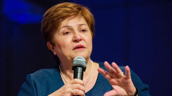 Giám đốc điều hành Ngân hàng Thế giới Kristalina Georgieva - Sputnik Việt Nam