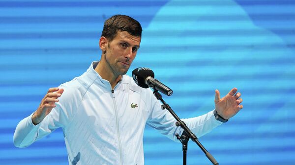 Tay vợt người Serbia Novak Djokovic - Sputnik Việt Nam