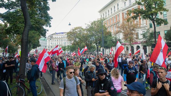 Biểu tình chống lạm phát ở Vienna - Sputnik Việt Nam