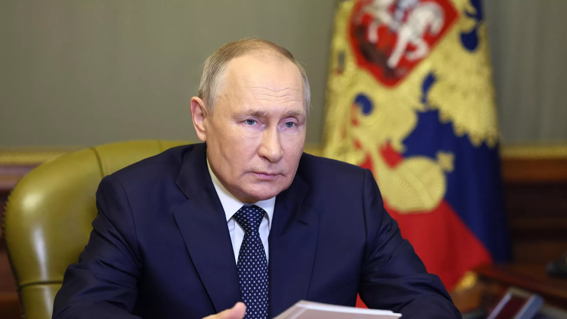 Tổng thống Liên bang Nga V.Putin đã tổ chức cuộc gặp với các nguyên thủ được bầu của các cơ quan cấu thành Liên bang Nga Tổng thống Liên bang Nga V.Putin đã tổ chức cuộc gặp với các nguyên thủ được bầu của các cơ quan cấu thành Liên bang Nga - Sputnik Việt Nam, 1920, 19.10.2022