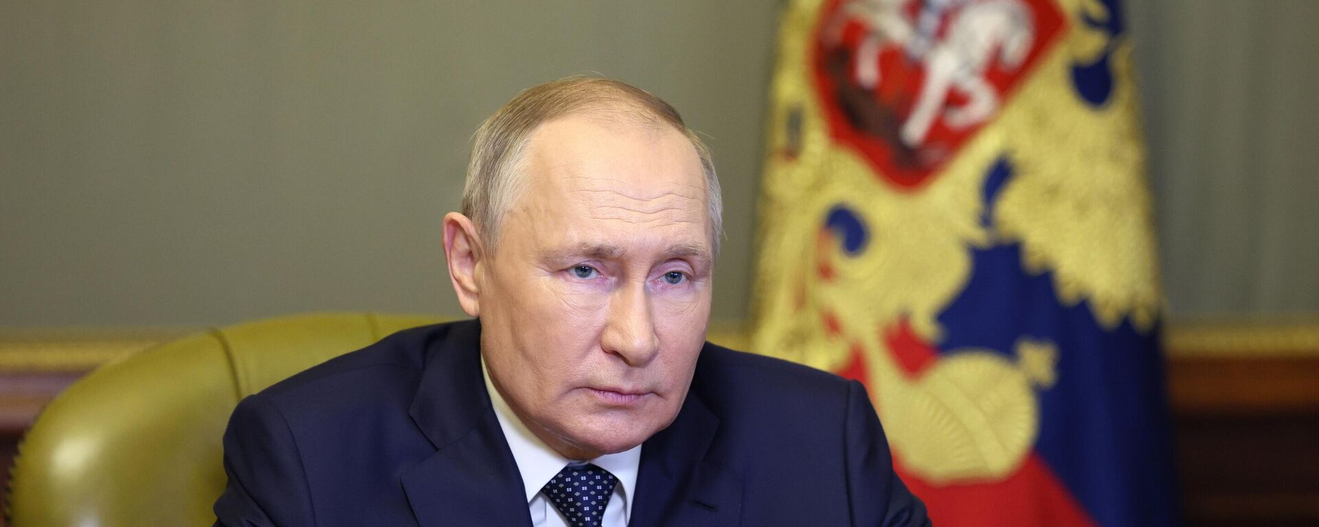 Tổng thống Liên bang Nga V.Putin đã tổ chức cuộc gặp với các nguyên thủ được bầu của các cơ quan cấu thành Liên bang Nga - Sputnik Việt Nam, 1920, 14.10.2022