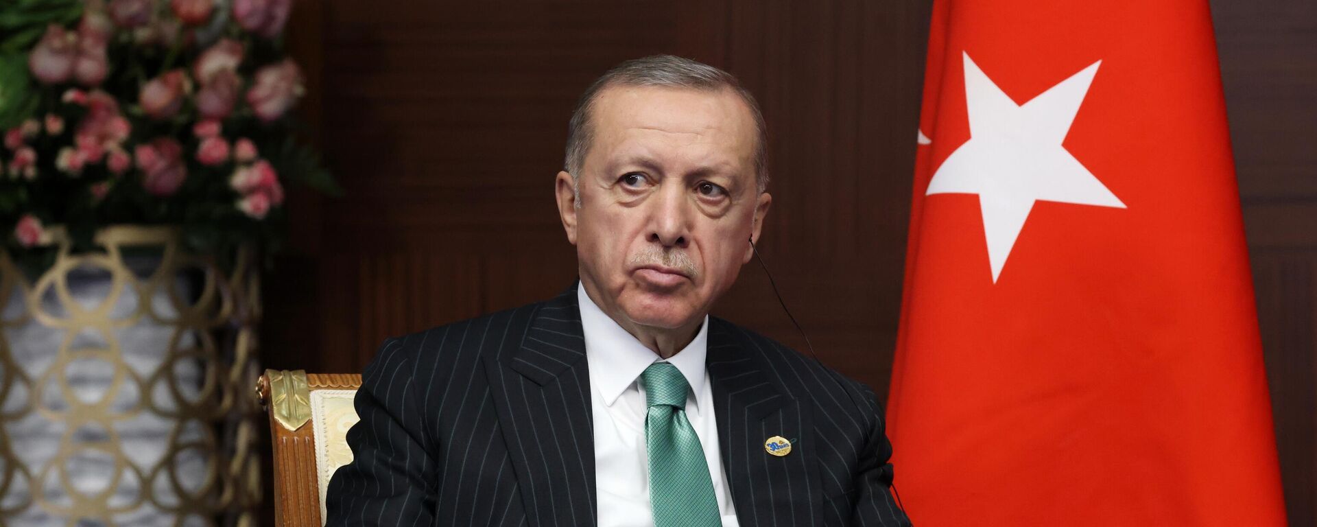 Tổng thống Nga V.Putin gặp Tổng thống Thổ Nhĩ Kỳ R. T. Erdogan - Sputnik Việt Nam, 1920, 15.03.2023