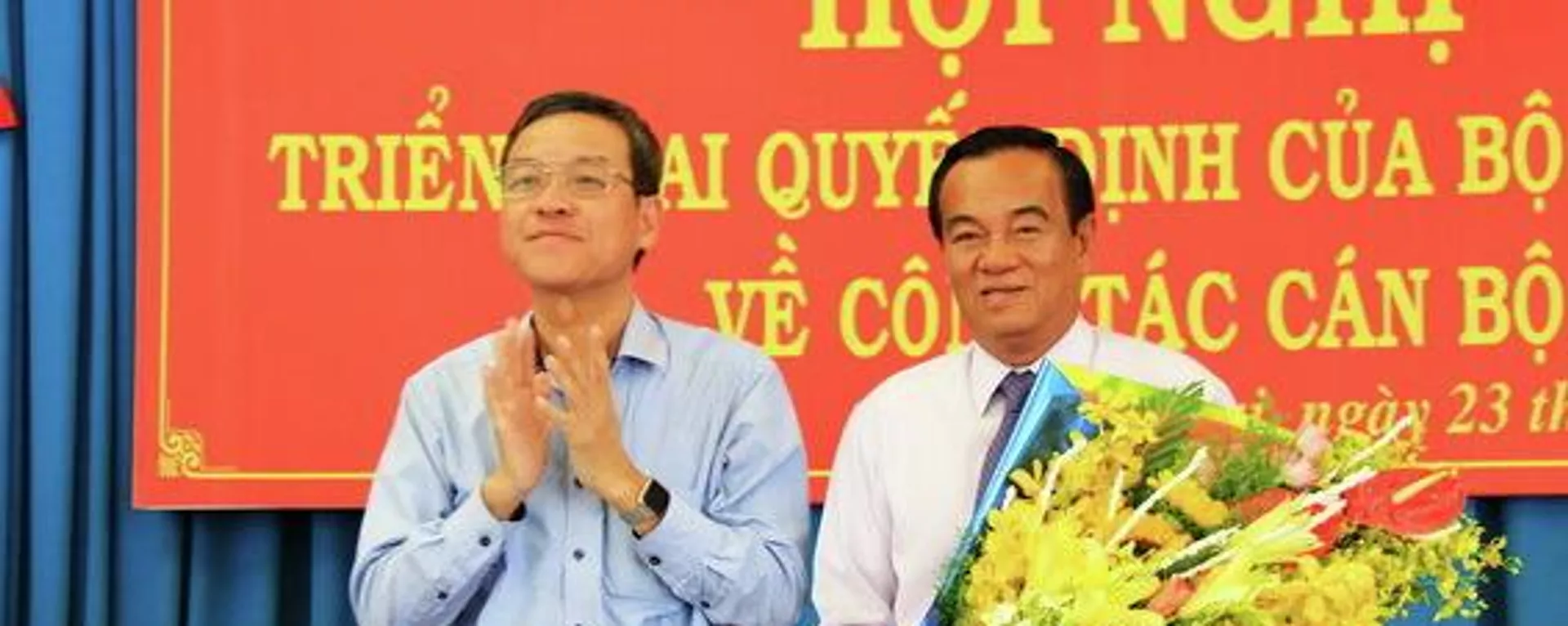 Chủ tịch Đinh Quốc Thái và Trần Đình Thành Bí thư Tỉnh ủy Đồng Nai tại cuộc họp giao ban năm 2016 Chủ tịch Đinh Quốc Thái và Trần Đình Thành Bí thư Tỉnh ủy Đồng Nai tại cuộc họp giao ban năm 2016 - Sputnik Việt Nam, 1920, 19.10.2022