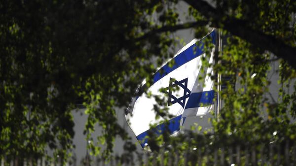 Cờ trên tòa nhà của đại sứ quán Israel ở Moskva - Sputnik Việt Nam