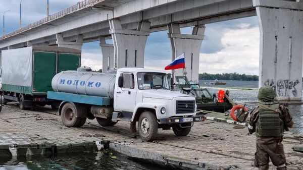 Phao vượt biển ở Kherson - Sputnik Việt Nam