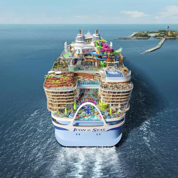 Con tàu du lịch lớn nhất thế giới Icon of the Seas của hãng Royal Caribbean International Con tàu du lịch lớn nhất thế giới Icon of the Seas của hãng Royal Caribbean International - Sputnik Việt Nam