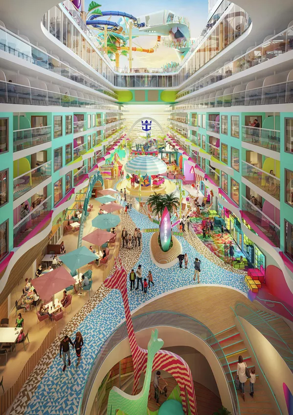 Con tàu du lịch lớn nhất thế giới Icon of the Seas của hãng Royal Caribbean International Con tàu du lịch lớn nhất thế giới Icon of the Seas của hãng Royal Caribbean International - Sputnik Việt Nam