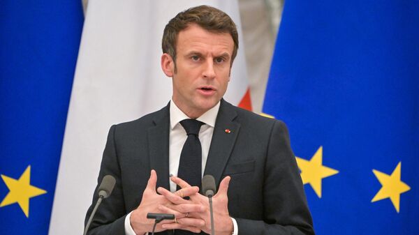 Tổng thống Pháp Emmanuel Macron - Sputnik Việt Nam