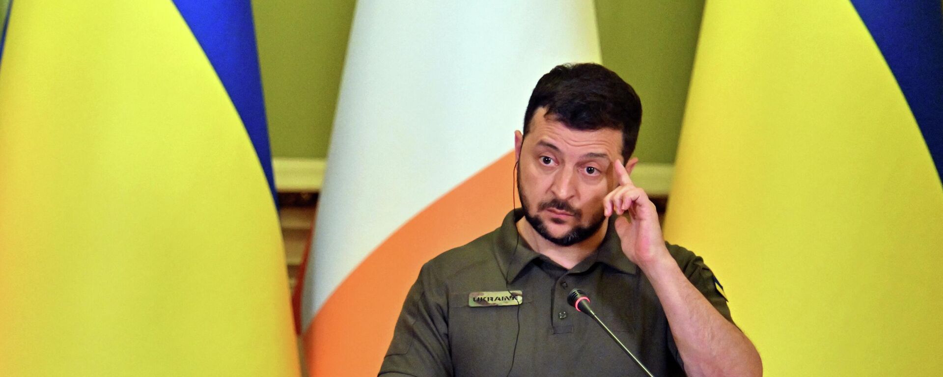 Tổng thống Ukraina Vladimir Zelensky  - Sputnik Việt Nam, 1920, 10.11.2022