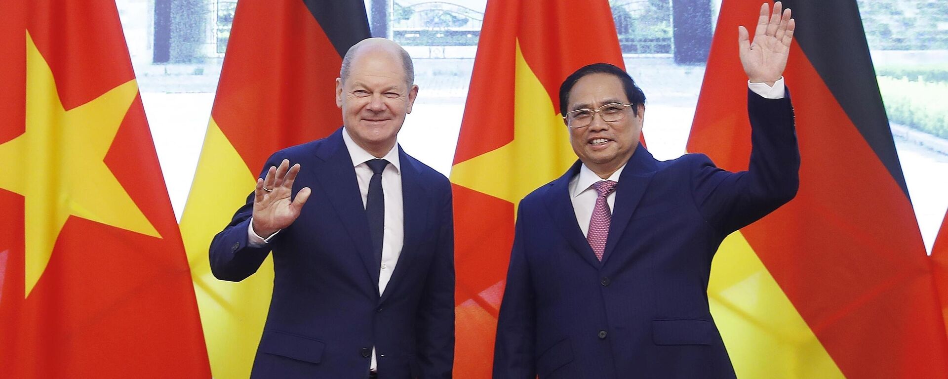 Thủ tướng Phạm Minh Chính hội đàm với Thủ tướng CHLB Đức Olaf Scholz - Sputnik Việt Nam, 1920, 13.11.2022