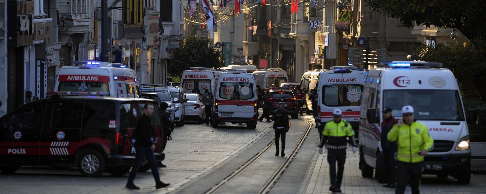 Vụ nổ ở trung tâm Istanbul trên đường Istiklal - Sputnik Việt Nam, 1920, 13.11.2022