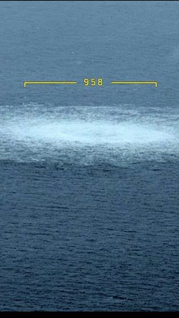 Vị trí rò rỉ khí trên đường ống dẫn khí Nord Stream 2 - Sputnik Việt Nam