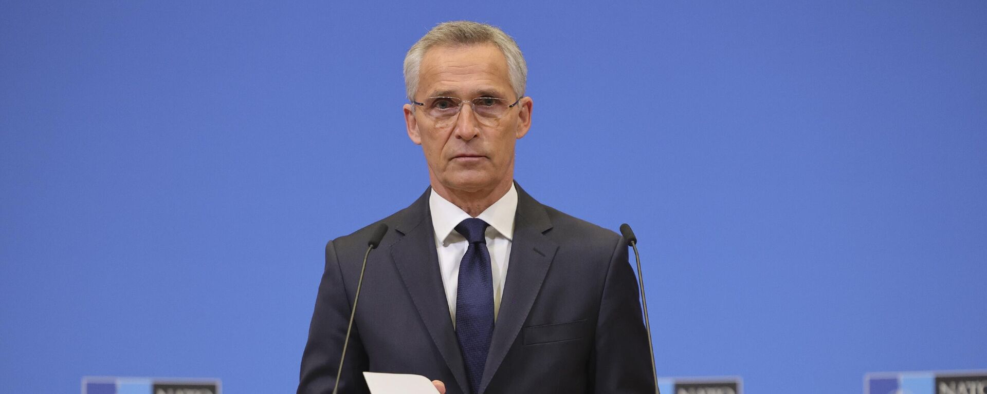 Tổng thư ký NATO Jens Stoltenberg tại Brussels - Sputnik Việt Nam, 1920, 12.02.2023