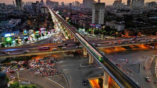 Tuyến đường sắt đô thị Cát Linh - Hà Đông phát huy hiệu quả sau 1 năm khai thác thương mại - Sputnik Việt Nam