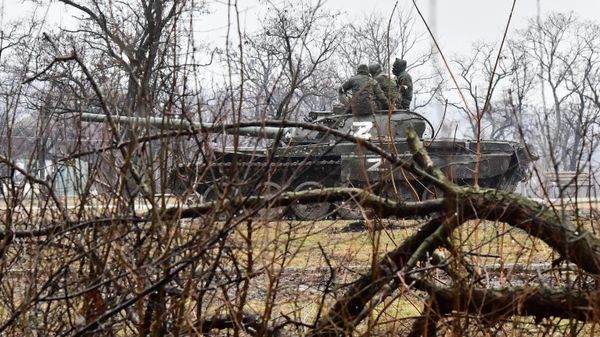 Các làng Donbass được giải phóng Các làng Donbass được giải phóng - Sputnik Việt Nam