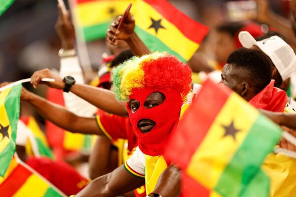 Cổ động viên đến từ Ghana. - Sputnik Việt Nam