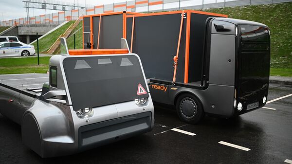 Xe tải không người lái Evocargo - Sputnik Việt Nam