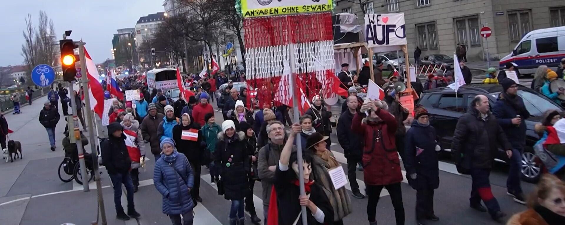 Biểu tình phản đối giá cả tăng cao ở Vienna Biểu tình phản đối giá cả tăng cao ở Vienna - Sputnik Việt Nam, 1920, 12.12.2022