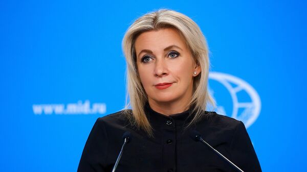 Báo cáo của đại diện chính thức Bộ Ngoại giao Nga M. Zakharova - Sputnik Việt Nam