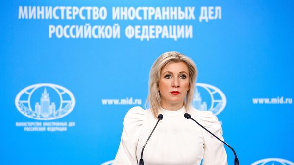 Báo cáo của đại diện chính thức Bộ Ngoại giao Nga M. Zakharova - Sputnik Việt Nam