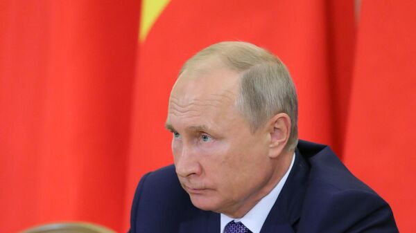 Tổng thống Liên bang Nga V.Putin - Sputnik Việt Nam