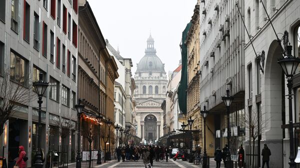 Quang cảnh Vương cung thánh đường St. Stephen ở Budapest - Sputnik Việt Nam