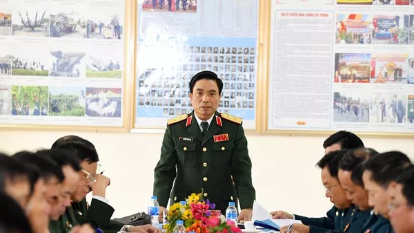 Kiểm tra sẵn sàng chiến đấu ở Tiểu đoàn Tên lửa 77 Việt Nam - Sputnik Việt Nam