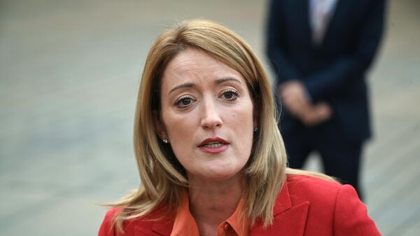 Chủ tịch Nghị viện Châu Âu Roberta Metsola - Sputnik Việt Nam