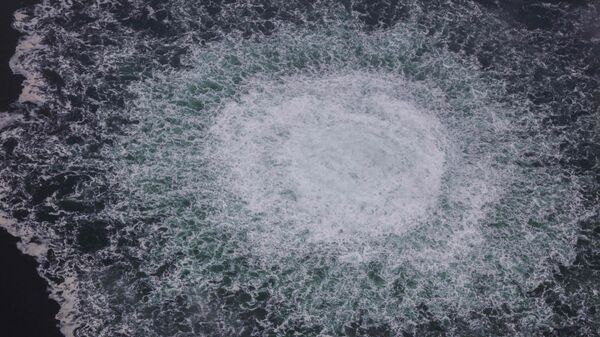 Vị trí rò rỉ đường ống dẫn khí  Dòng chảy phương Bắc-2 - Sputnik Việt Nam