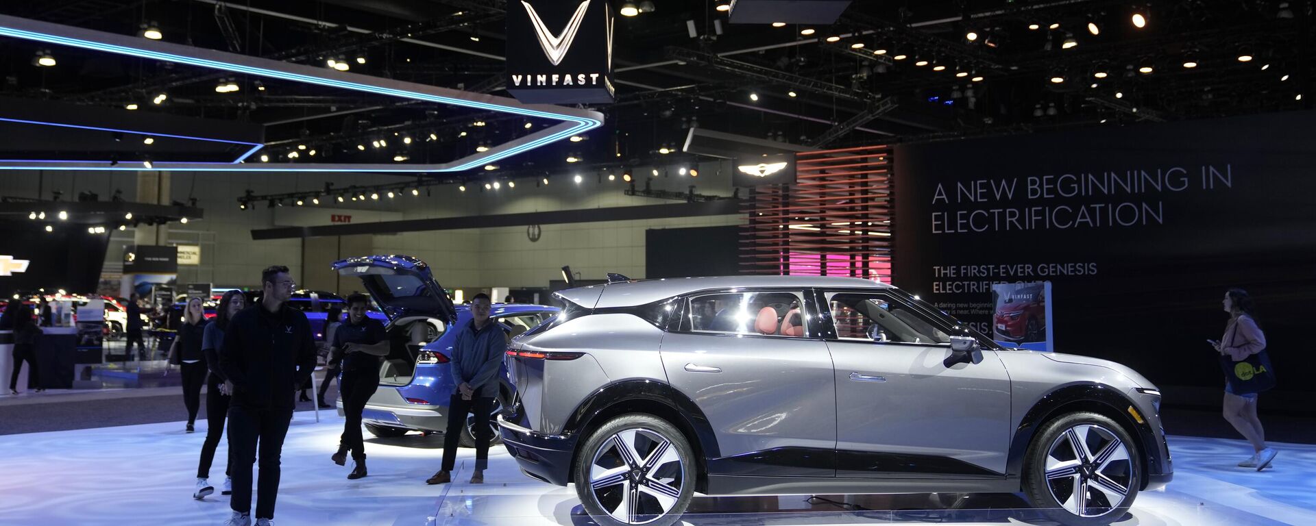 Xe Vinfast tại triển lãm AutoMobility ở Los Angeles - Sputnik Việt Nam, 1920, 03.07.2023