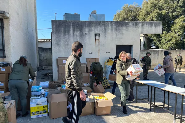 Hàng viện trợ nhân đạo của tổ chức phi thương mại độc lập ANO Avangardgửiđến Syria - Sputnik Việt Nam